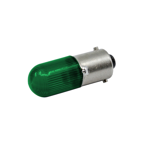 LED Lamp Bayonet Green 9.2V - VCC